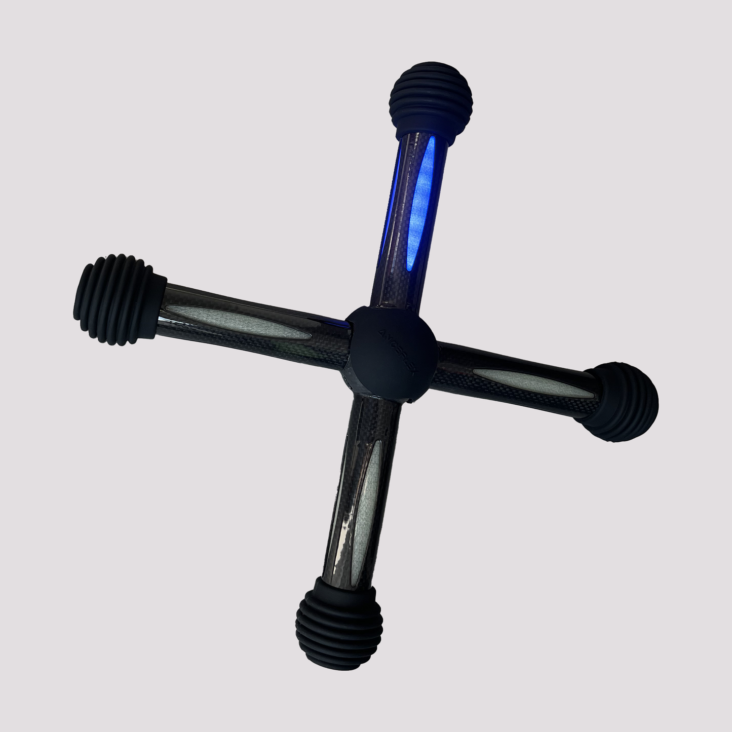 ANCEFLEX® CARBON REACTIV CROSS, Carbon Fiber matrixCF758, sa mallette de transport & son App