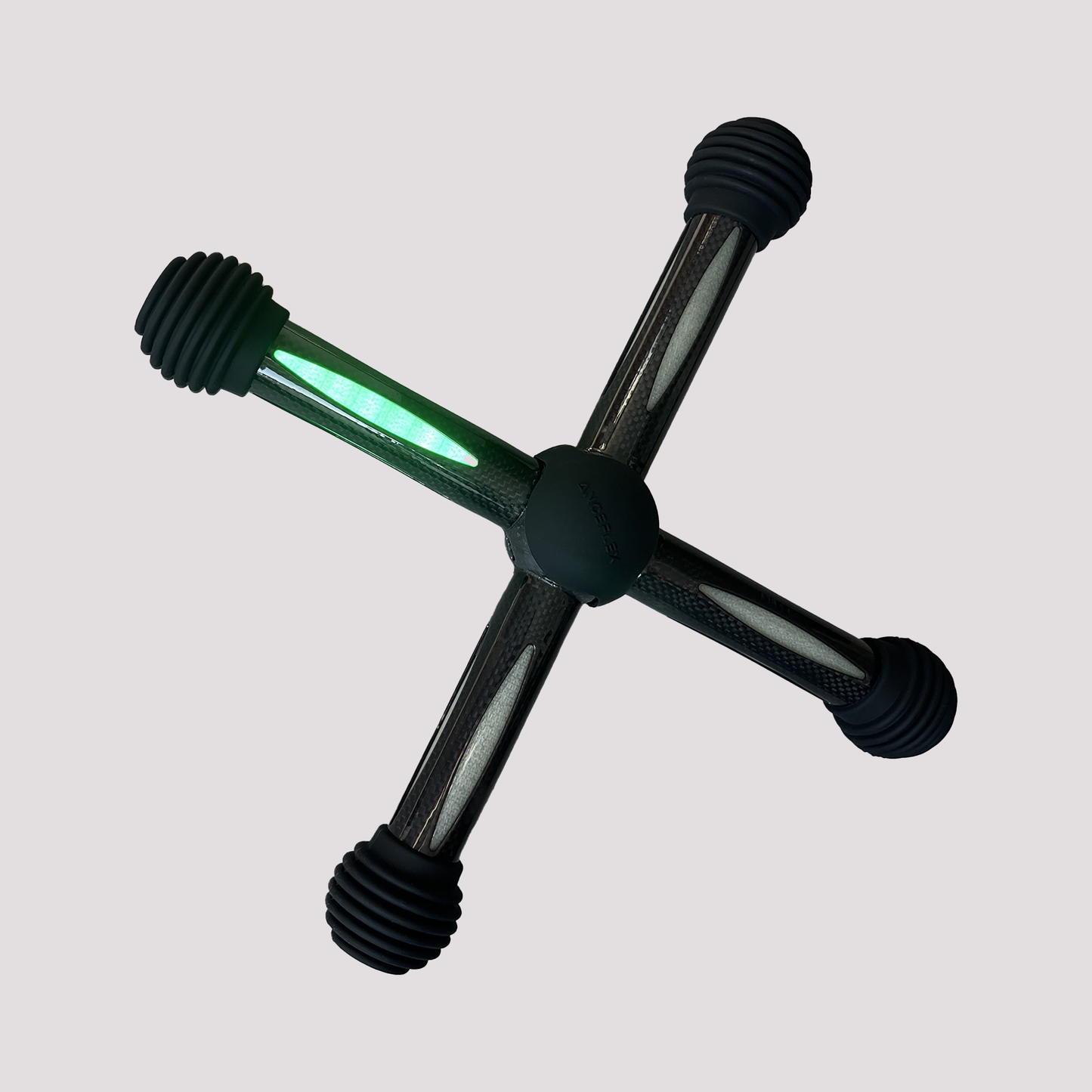 ANCEFLEX® CARBON REACTIV CROSS, Carbon Fiber matrixCF758, sa mallette de transport & son App